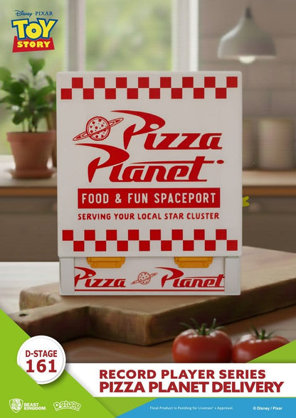 Toy Story Record Player Series PVC Figur Pizza Planet Delivery 12 cm Image 6