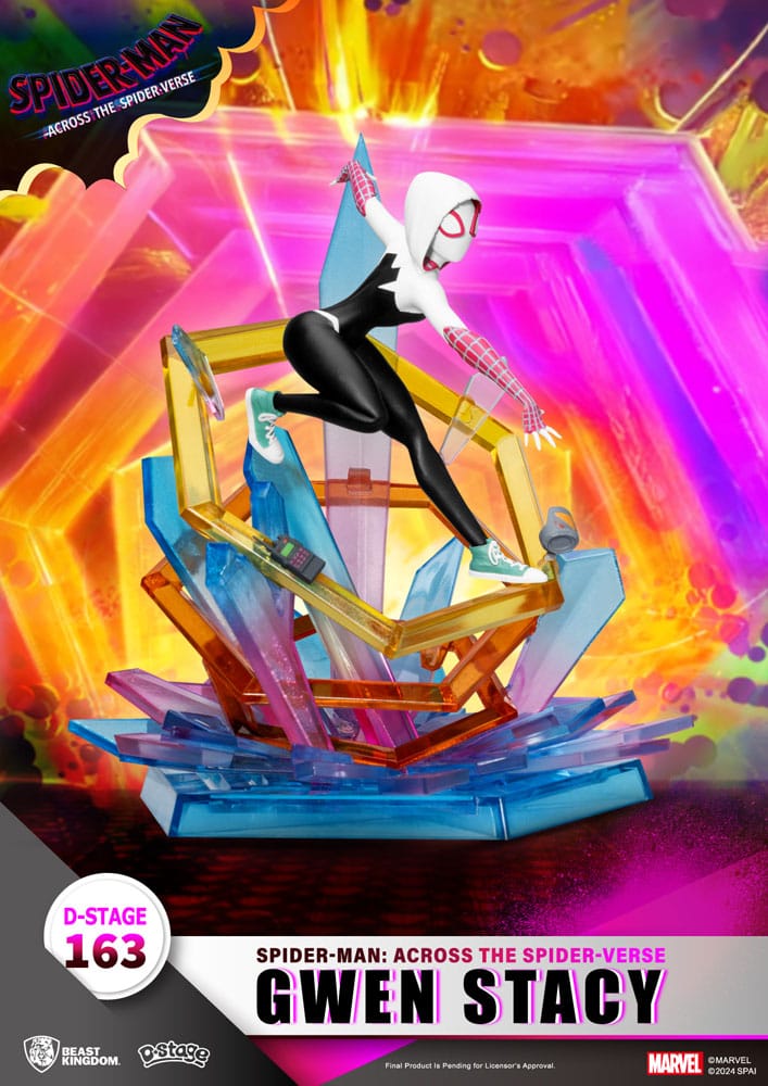 Marvel D-Stage PVC Diorama Spider-Man: Across the Spider-Verse Gwen Stacy 15 cm Image 2