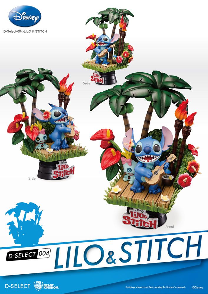 Disney D-Stage PVC Diorama Stitch 14 cm Image 2