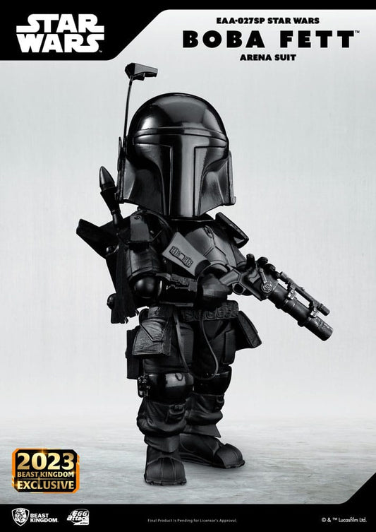 Star Wars Egg Attack Statue Boba Fett Arena Suit 17 cm Image 1