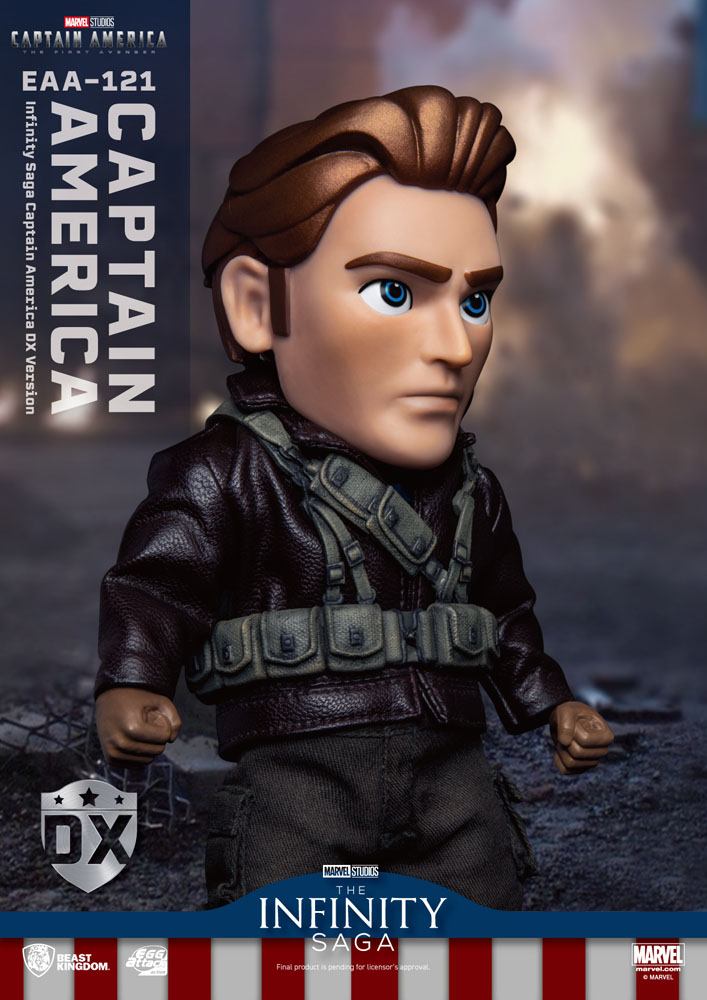 Captain America: The First Avenger Egg Attack Action Actionfigur Captain America DX Version 17 cm Image 2