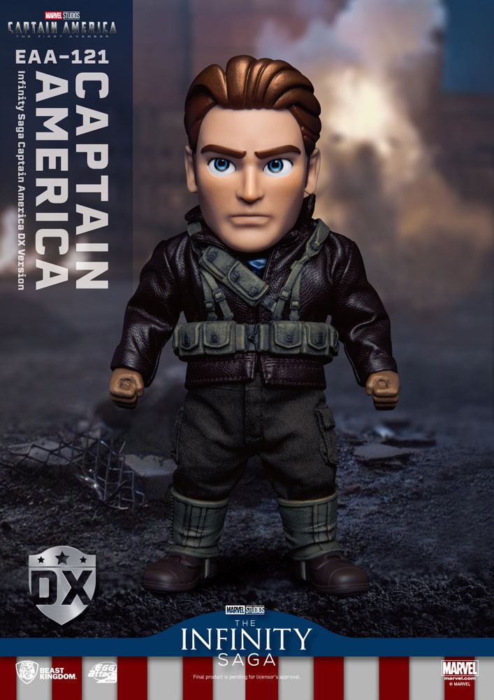 Captain America: The First Avenger Egg Attack Action Actionfigur Captain America DX Version 17 cm Image 5