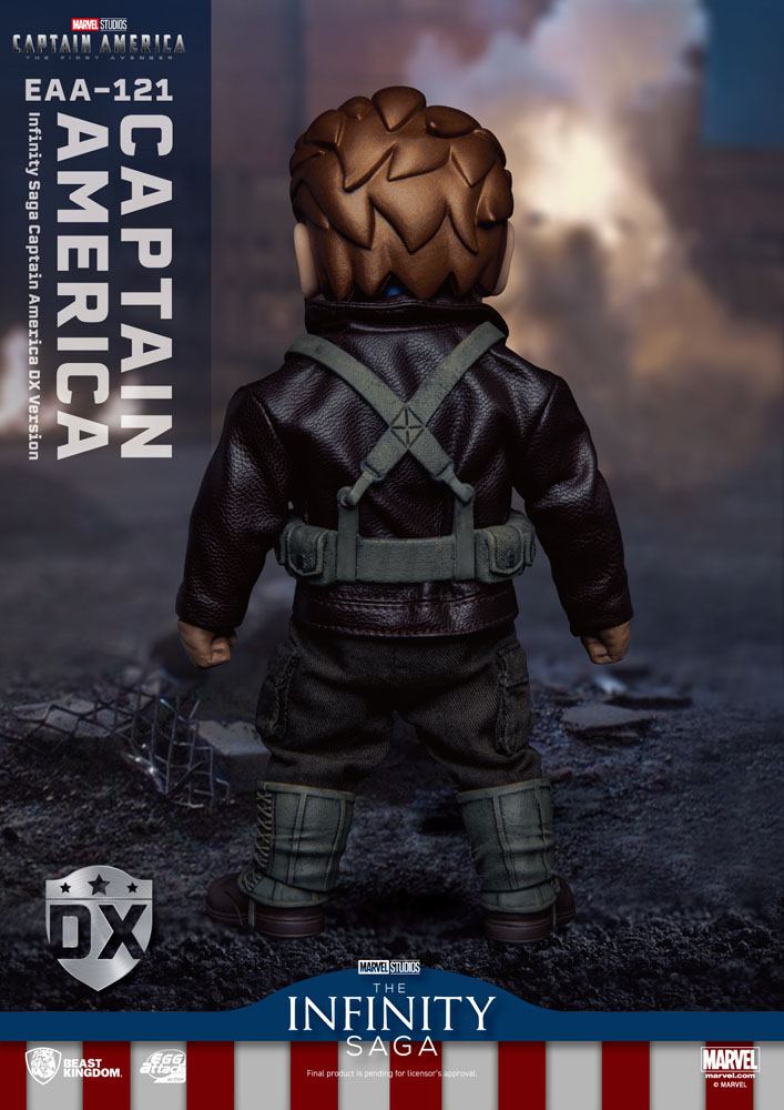 Captain America: The First Avenger Egg Attack Action Actionfigur Captain America DX Version 17 cm Image 8