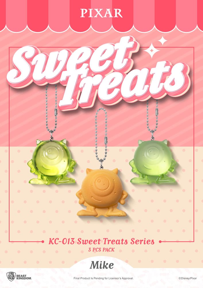 Pixar Sweet Treats Series Schlüsselanhänger 3er-Pack 4 cm Image 6