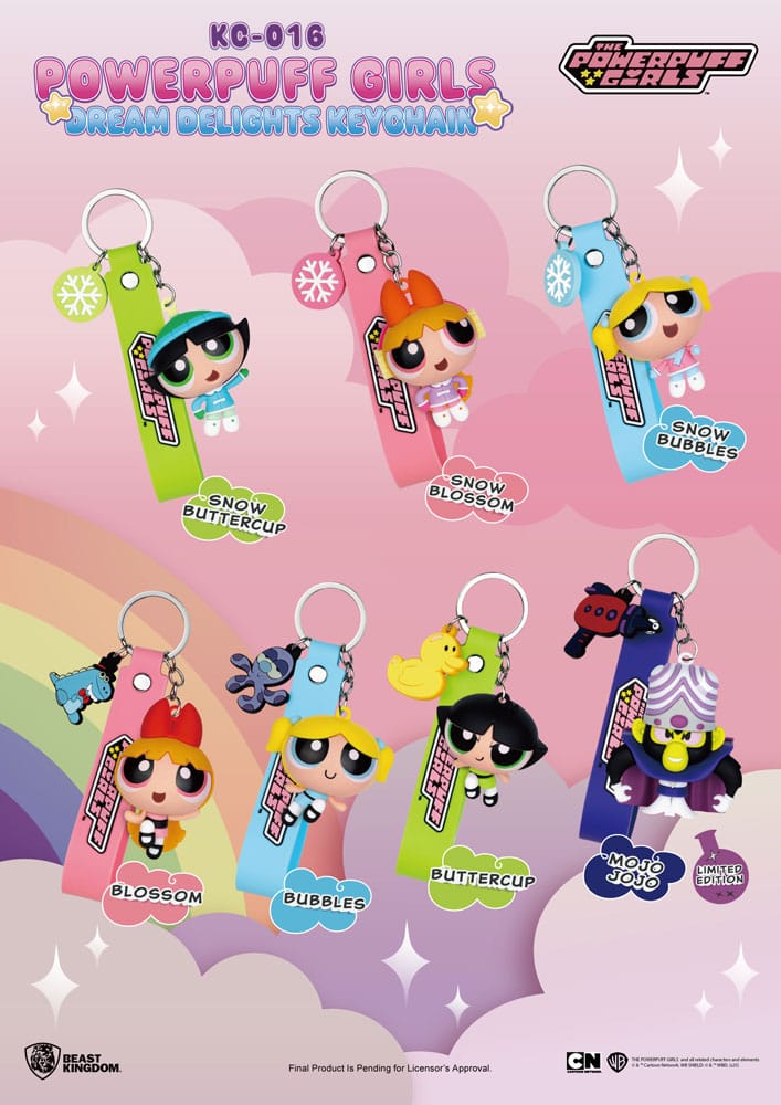 The Powerpuff Girls Schlüsselanhänger Blind Box Dream Delights 5 cm Sortiment (6) Image 1
