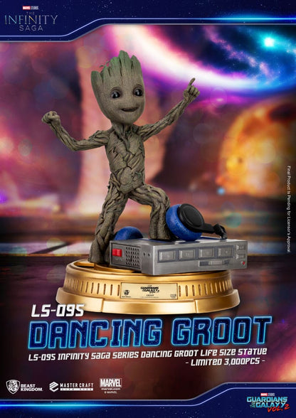 Guardians of the Galaxy 2 Life-Size Statue Dancing Groot heo EU Exclusive 32 cm Image 1