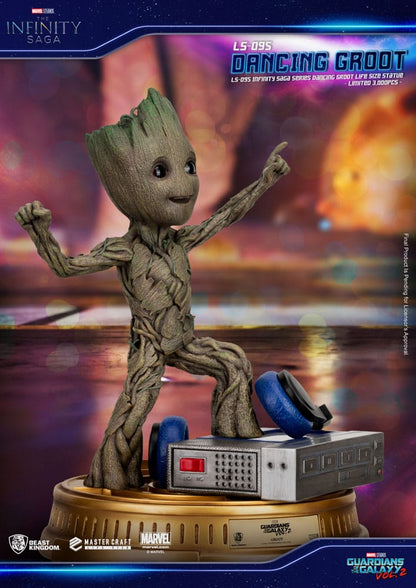 Guardians of the Galaxy 2 Life-Size Statue Dancing Groot heo EU Exclusive 32 cm Image 3