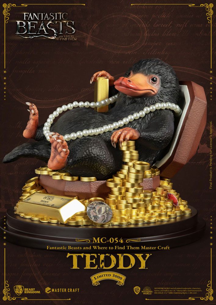 Phantastische Tierwesen Master Craft Statue Teddy 21 cm Image 2
