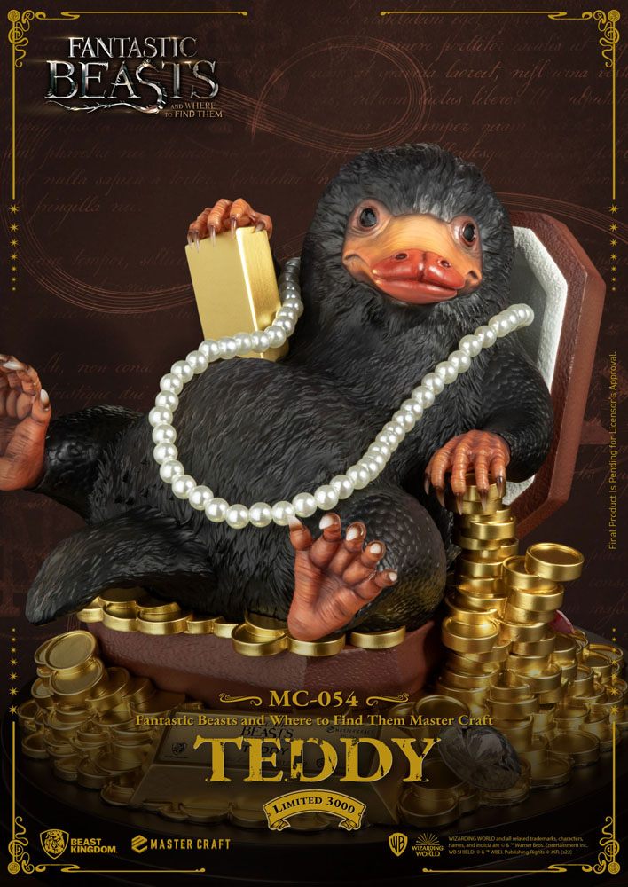 Phantastische Tierwesen Master Craft Statue Teddy 21 cm Image 5