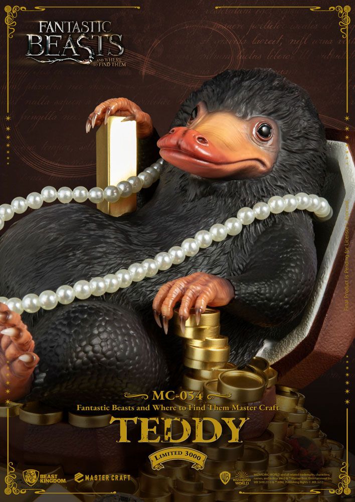 Phantastische Tierwesen Master Craft Statue Teddy 21 cm Image 6