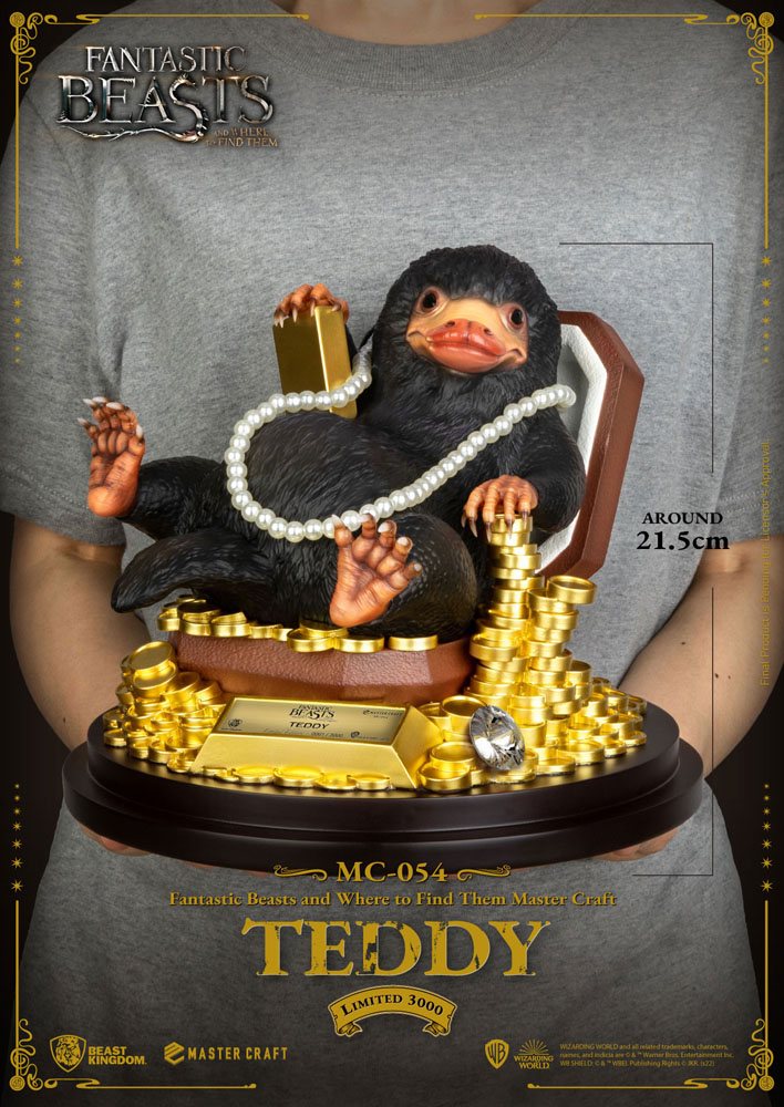 Phantastische Tierwesen Master Craft Statue Teddy 21 cm Image 8