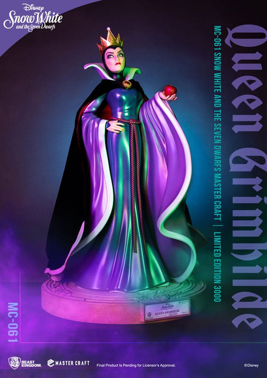 Disney Snow White and the Seven Dwarfs Master Craft Statue Queen Grimhilde 41 cm Image 1