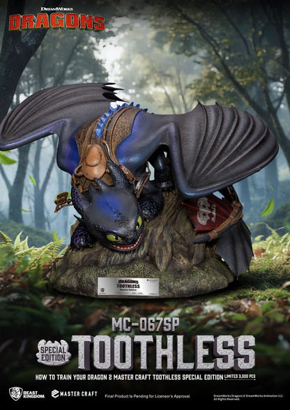 Drachenzähmen leicht gemacht 2 Master Craft Statue Toothless 38 cm Image 3