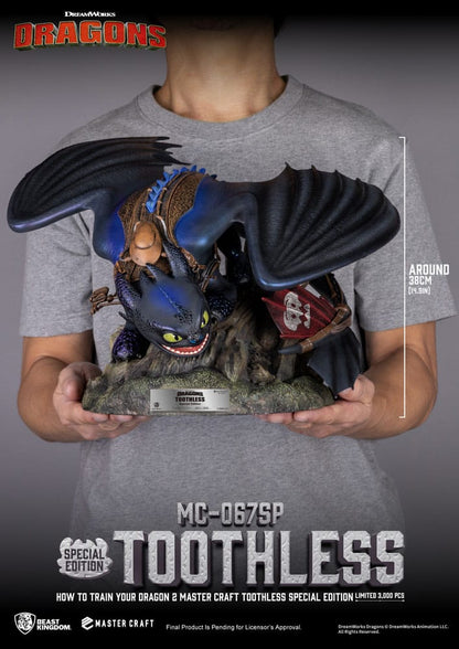 Drachenzähmen leicht gemacht 2 Master Craft Statue Toothless 38 cm Image 9