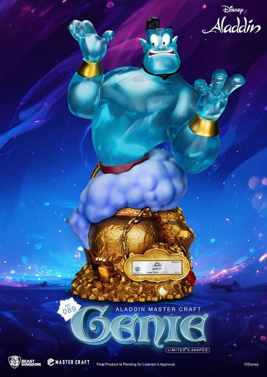 Disney (Aladdin) Master Craft Statue Ginie 42 cm Image 1