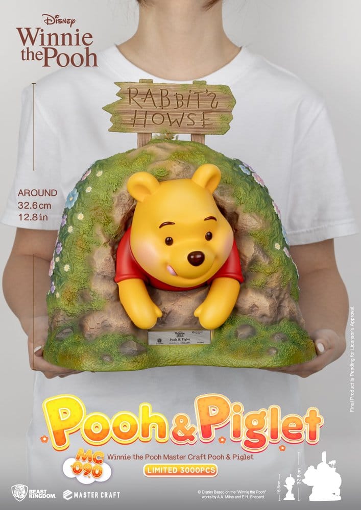 Disney Master Craft Statue Winnie Puuh & Ferkel 33 cm Image 9