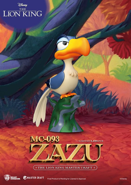 Disney Master Craft Statue Der König der Löwen Zazu 20 cm Image 1