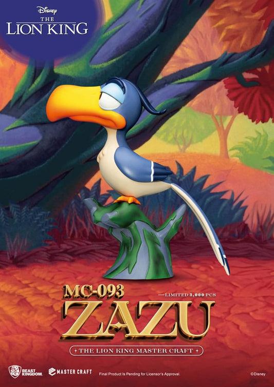 Disney Master Craft Statue Der König der Löwen Zazu 20 cm Image 2