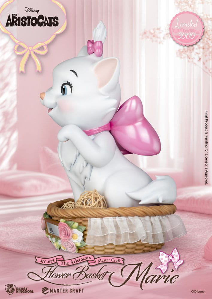 Aristocats Master Craft Statue Flower Basket Marie 32 cm Image 3