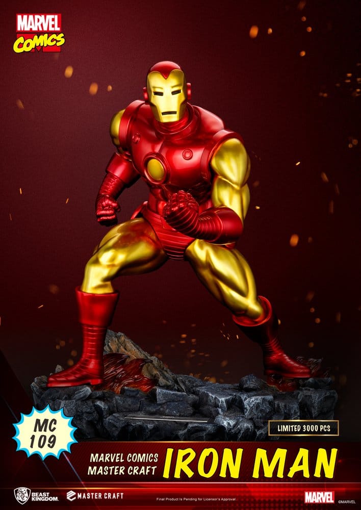 Marvel Comics Master Craft Statue Iron Man 29 cm Image 1