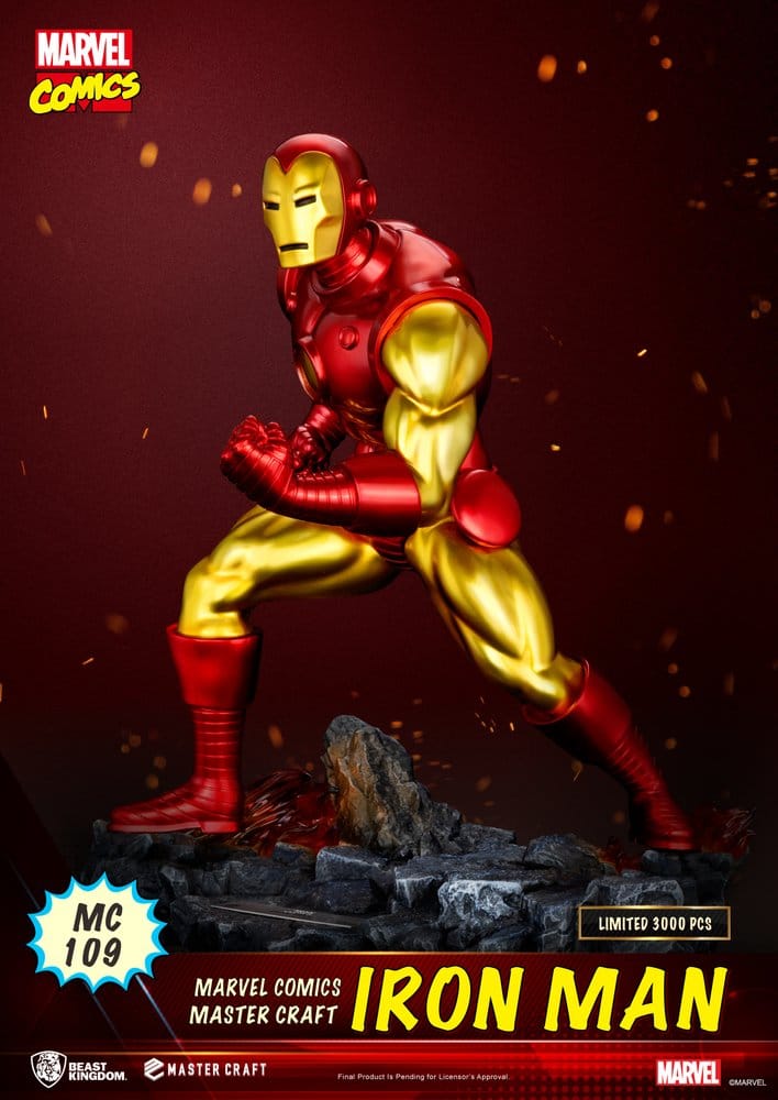 Marvel Comics Master Craft Statue Iron Man 29 cm Image 3