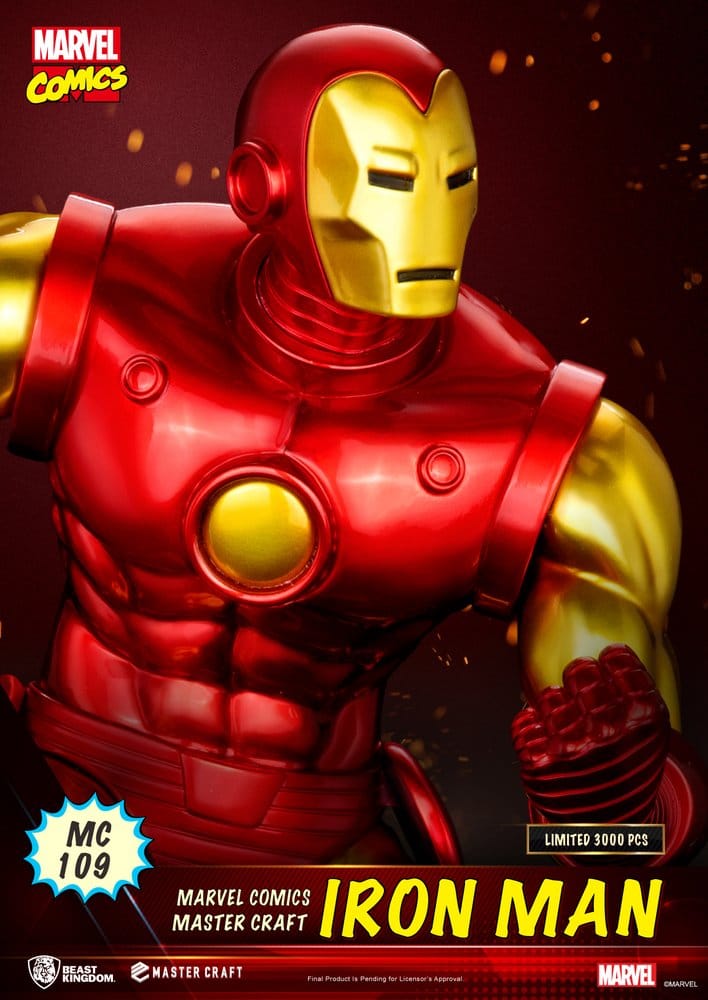 Marvel Comics Master Craft Statue Iron Man 29 cm Image 7