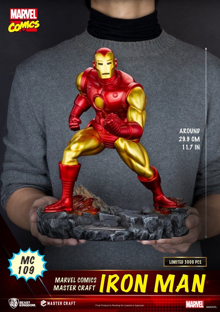 Marvel Comics Master Craft Statue Iron Man 29 cm Image 8