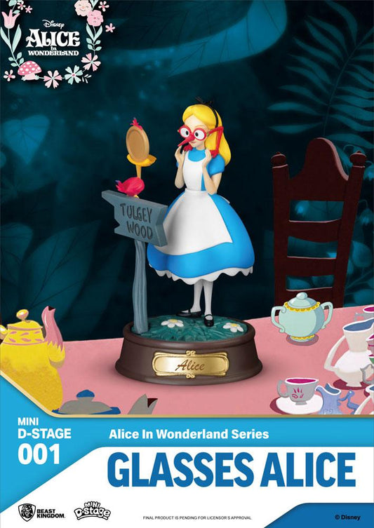 Alice im Wunderland Mini Diorama Stage Statuen 6-er Pack 10 cm Image 2