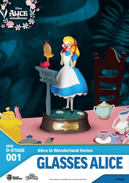 Alice im Wunderland Mini Diorama Stage Statuen 6-er Pack 10 cm Image 2