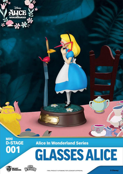 Alice im Wunderland Mini Diorama Stage Statuen 6-er Pack 10 cm Image 3