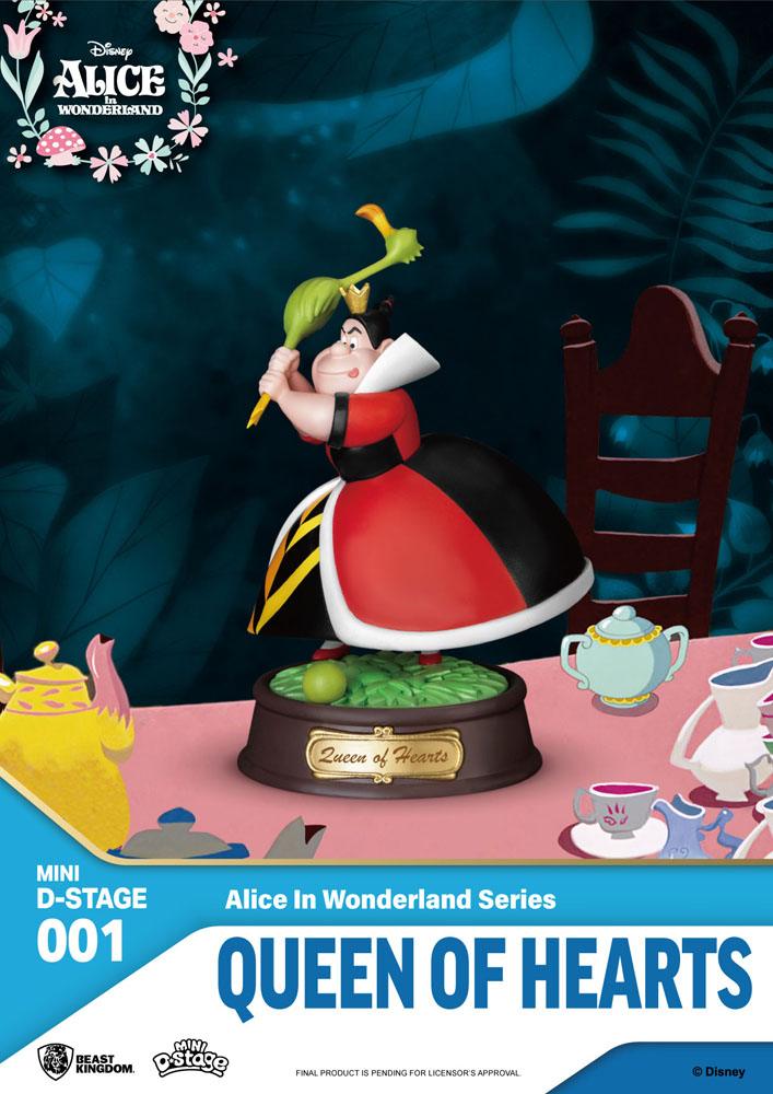 Alice im Wunderland Mini Diorama Stage Statuen 6-er Pack 10 cm Image 8