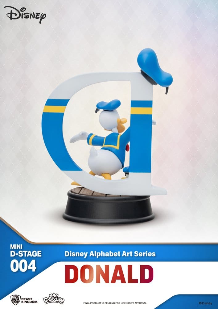 Disney Mini Diorama Stage Statuen 6-er Pack Alphabet Art 10 cm Image 3