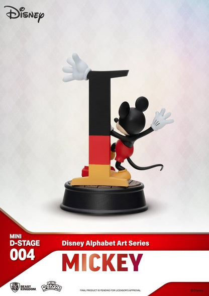 Disney Mini Diorama Stage Statuen 6-er Pack Alphabet Art 10 cm Image 5