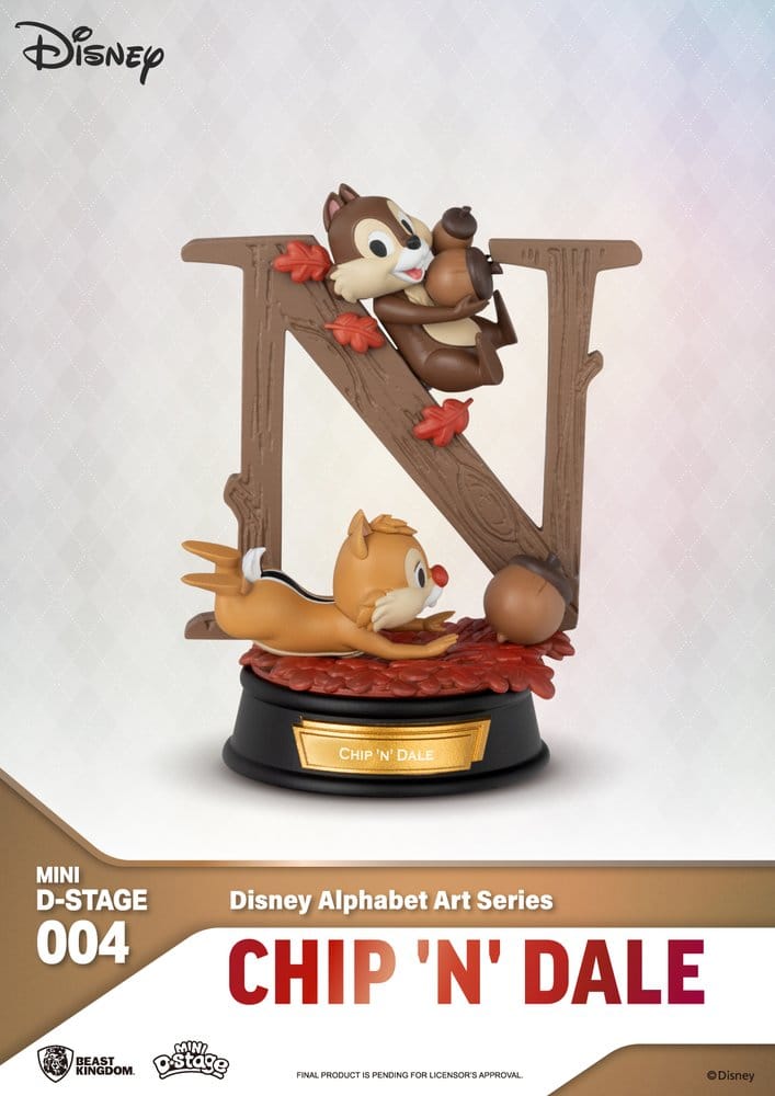 Disney Mini Diorama Stage Statuen 6-er Pack Alphabet Art 10 cm Image 8