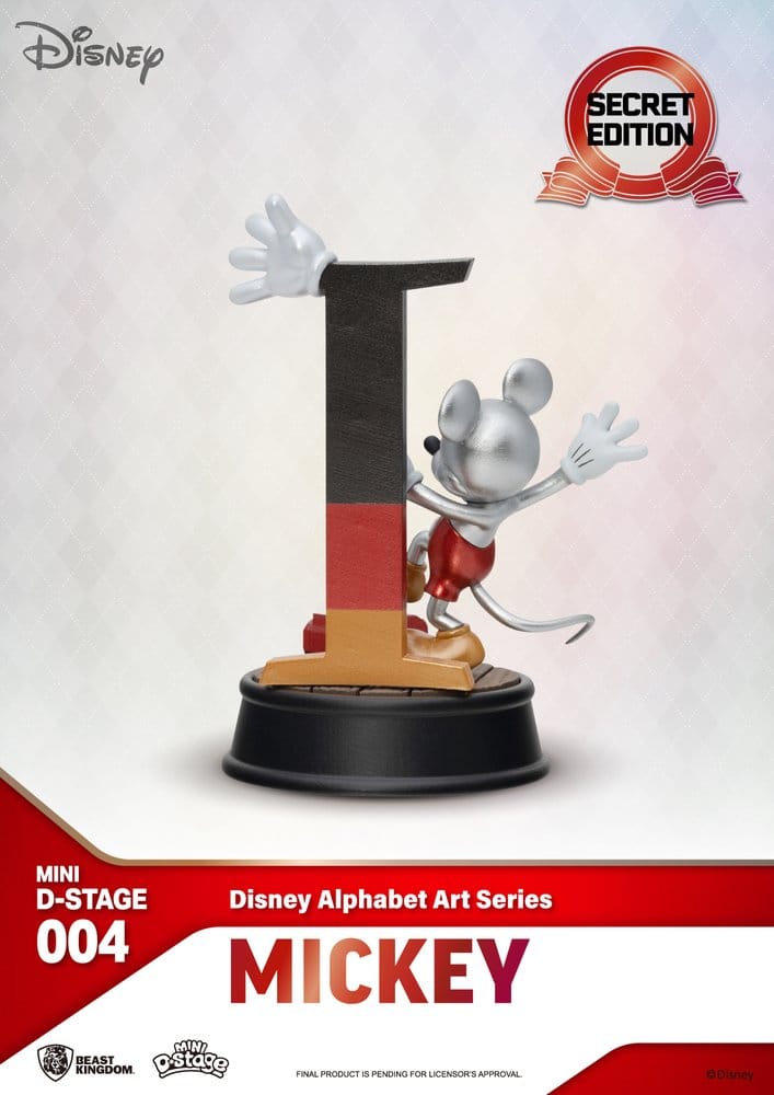 Disney Mini Diorama Stage Statuen 6-er Pack Alphabet Art 10 cm Image 15