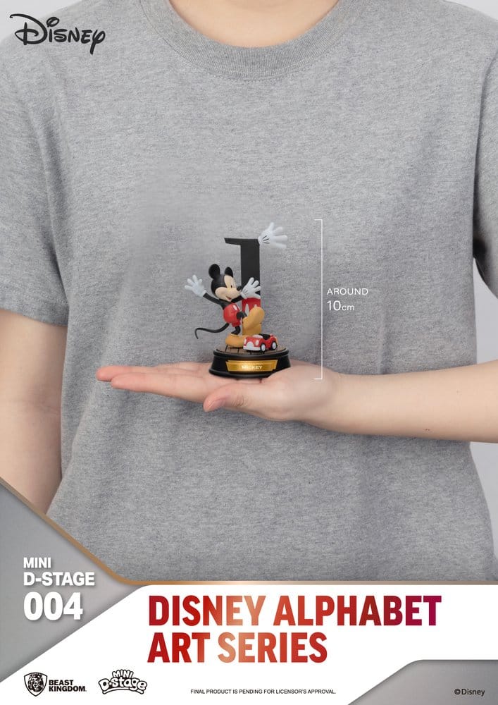 Disney Mini Diorama Stage Statuen 6-er Pack Alphabet Art 10 cm Image 16