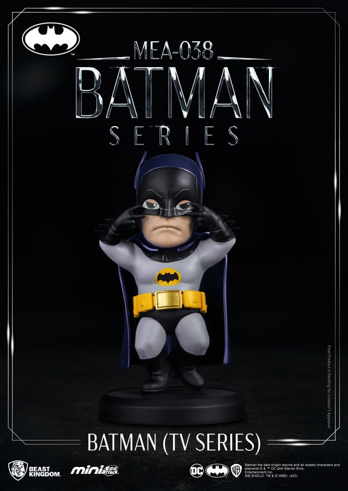 DC Comics Mini Egg Attack Figur Batman (1966 TV Series) 8 cm Image 1