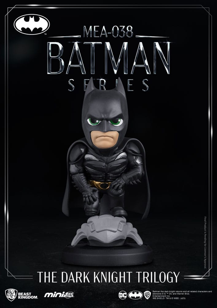 DC Comics Mini Egg Attack Figur The Dark Knight Trilogy Batman 8 cm Image 1
