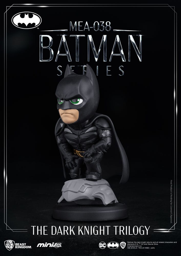 DC Comics Mini Egg Attack Figur The Dark Knight Trilogy Batman 8 cm Image 2