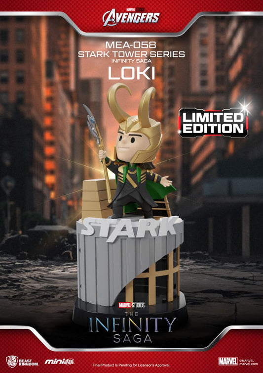 Marvel Mini Egg Attack Figuren The Infinity Saga Stark Tower series Loki 12 cm Image 1