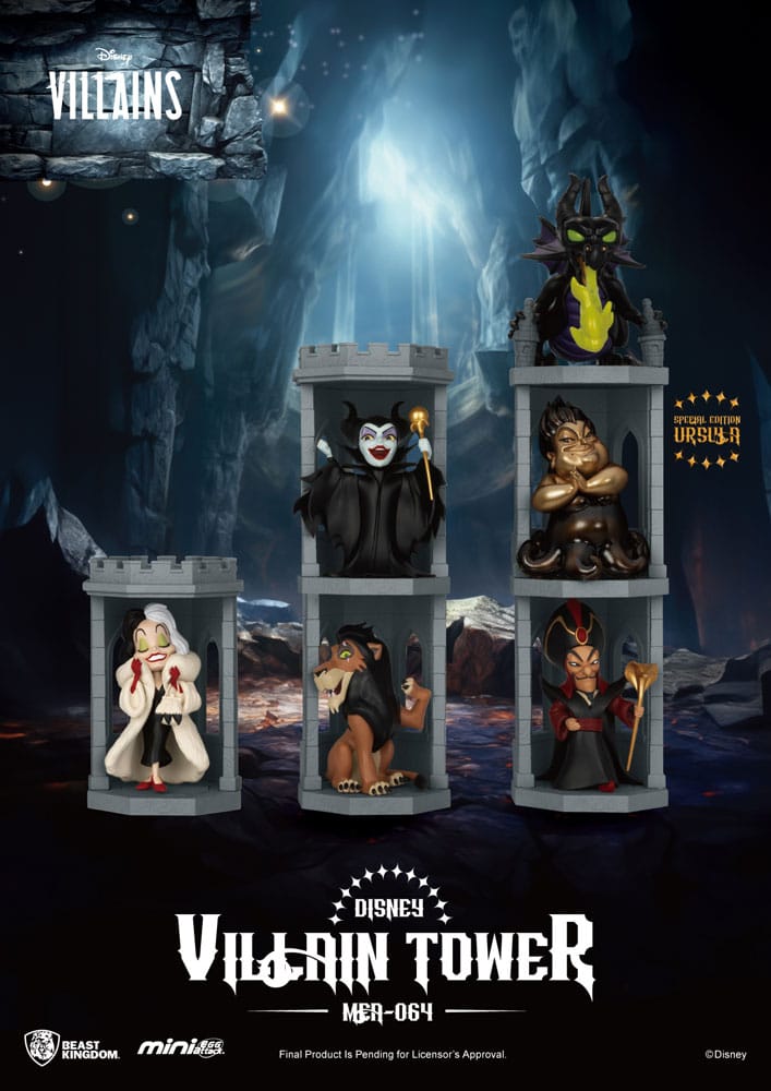 Disney Villains Mini Egg Attack Blind Box Figuren Series Villain Tower Sortiment 12 cm (6) Image 1