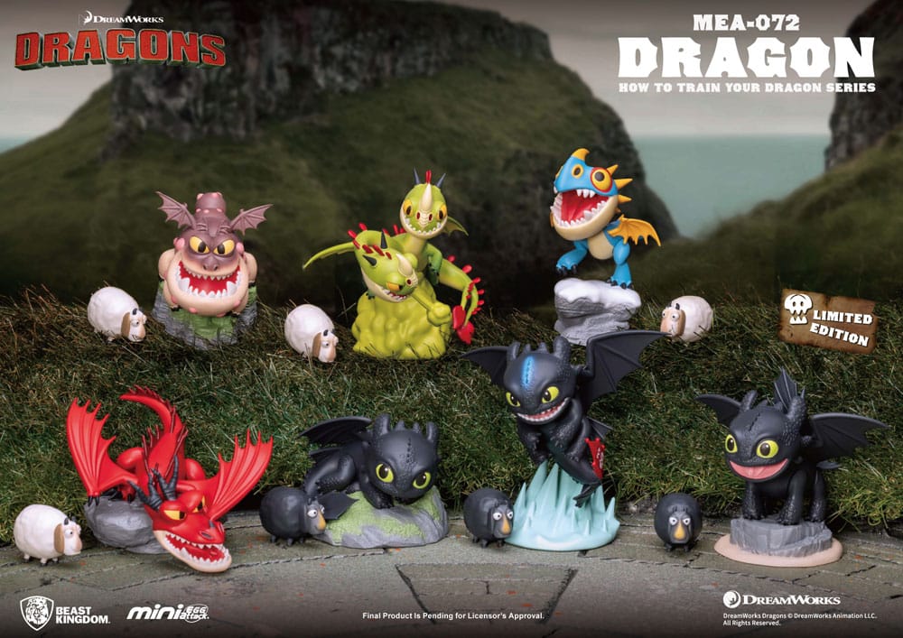 How to train your Dragon Mini Egg Attack Blind Box Figuren Series Sortiment 10 cm (6) Image 1