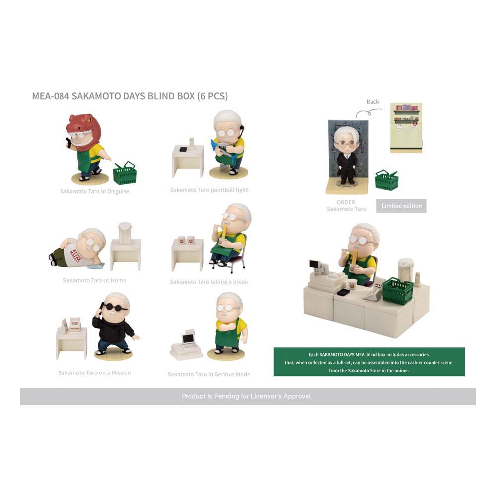 Sakamoto Nichijou Store Series Figuren Sakamoto Taro Blind Box (6) Image 1