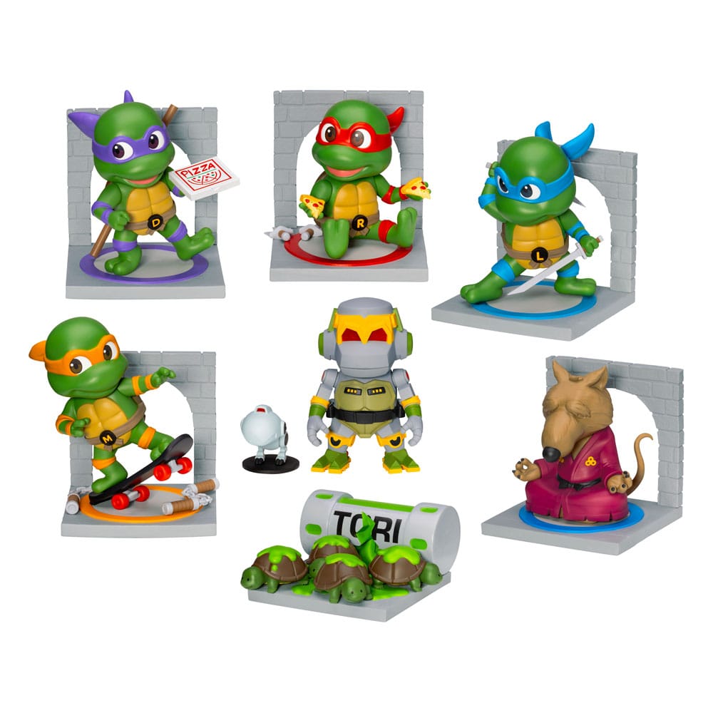 Teenage Mutant Ninja Turtles Mini Egg Attack Blind Box Figuren Series Sortiment 12 cm (6) Image 1