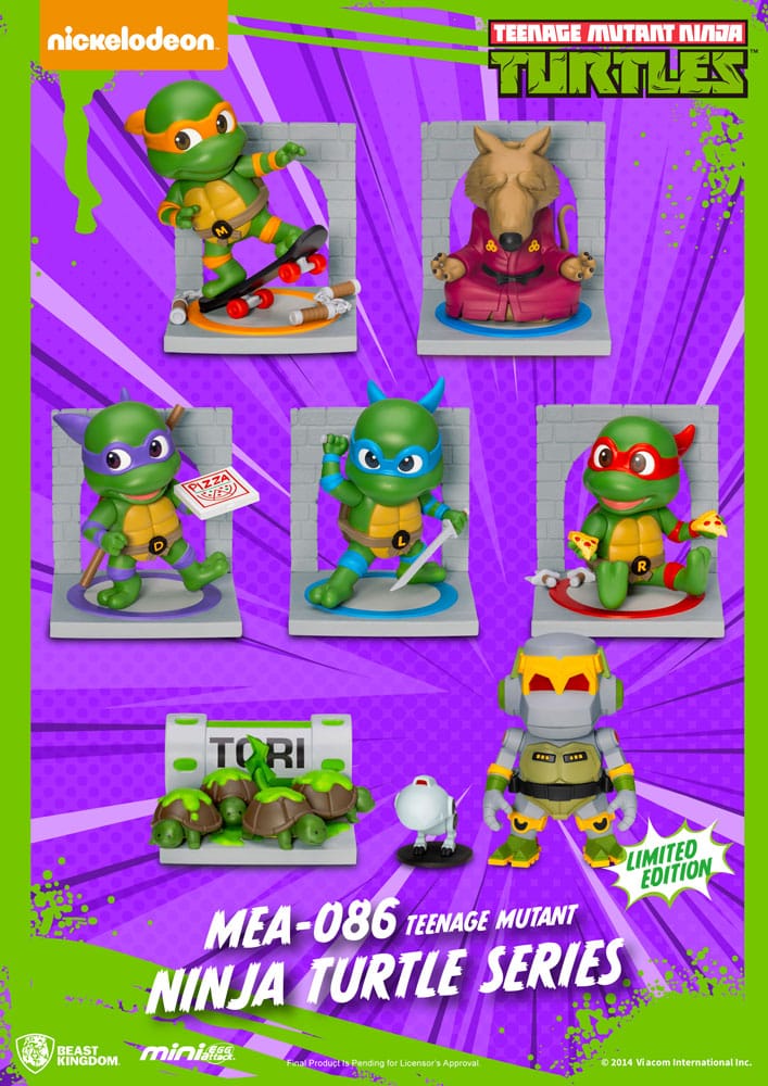 Teenage Mutant Ninja Turtles Mini Egg Attack Blind Box Figuren Series Sortiment 12 cm (6) Image 10