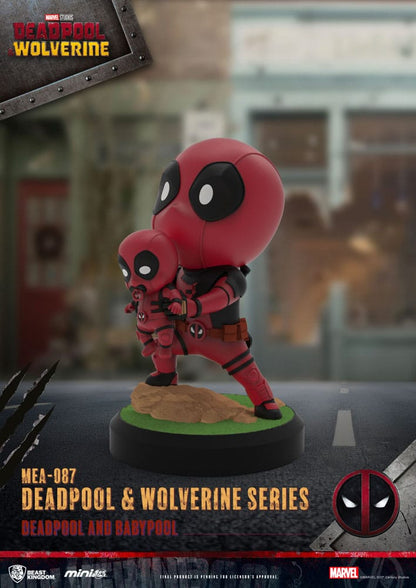 Deadpool 3 Deadpool & Wolverine Series Mini Egg Attack Figuren Set 8 cm Image 2