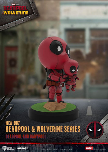 Deadpool 3 Deadpool & Wolverine Series Mini Egg Attack Figuren Set 8 cm Image 3