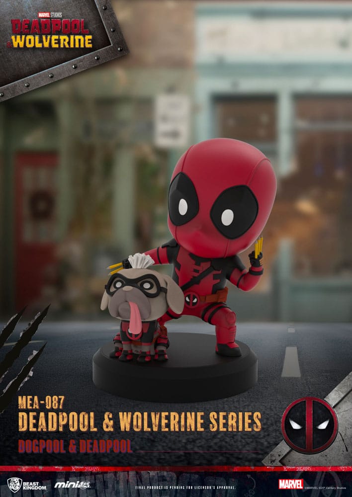 Deadpool 3 Deadpool & Wolverine Series Mini Egg Attack Figuren Set 8 cm Image 4