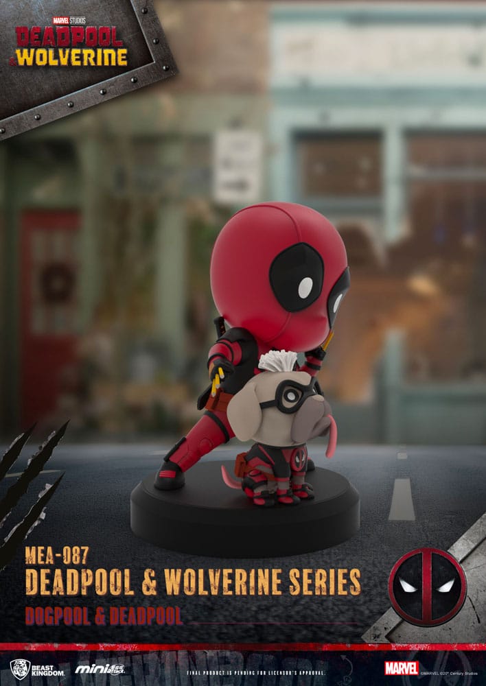 Deadpool 3 Deadpool & Wolverine Series Mini Egg Attack Figuren Set 8 cm Image 5