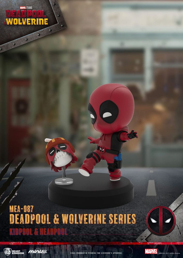 Deadpool 3 Deadpool & Wolverine Series Mini Egg Attack Figuren Set 8 cm Image 6